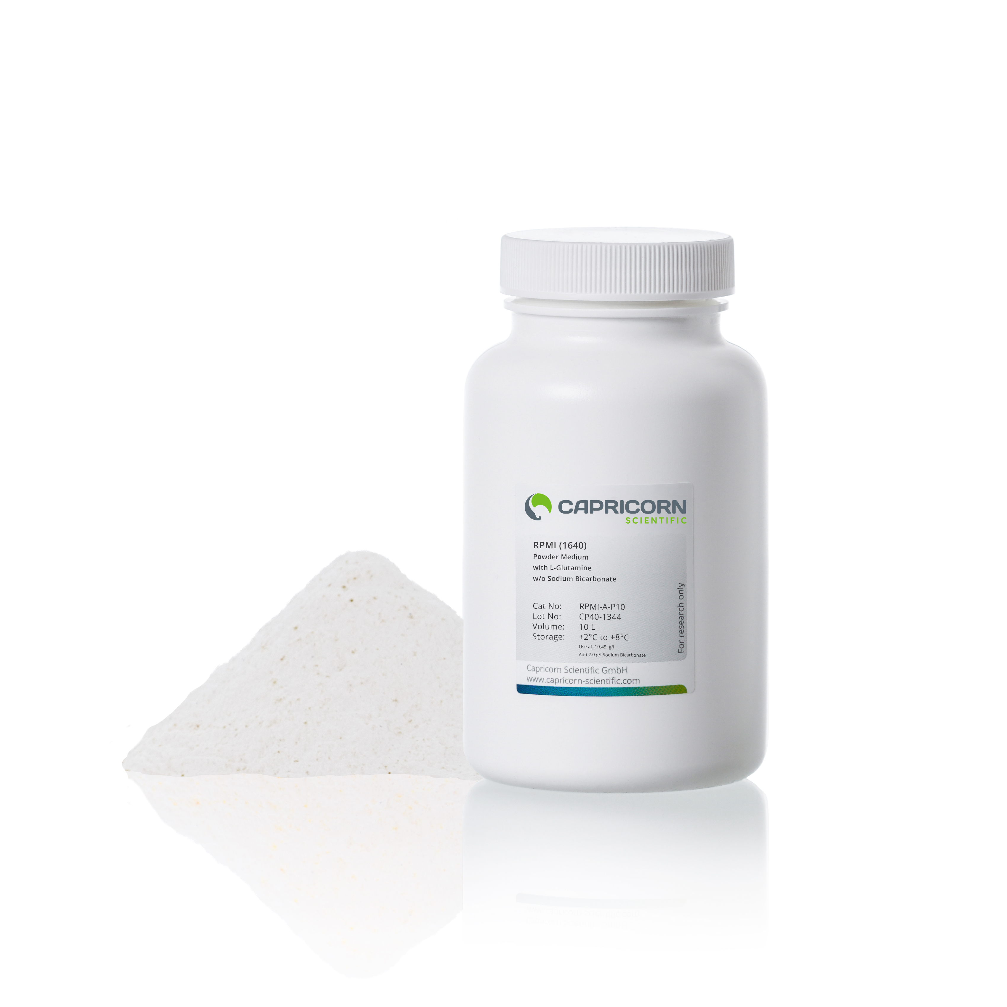 RPMI 1640, PulverMedium, 10 L, LGlutamin, ohne NaHCO3